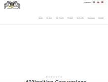 Tablet Screenshot of 123ignition-conversions.de